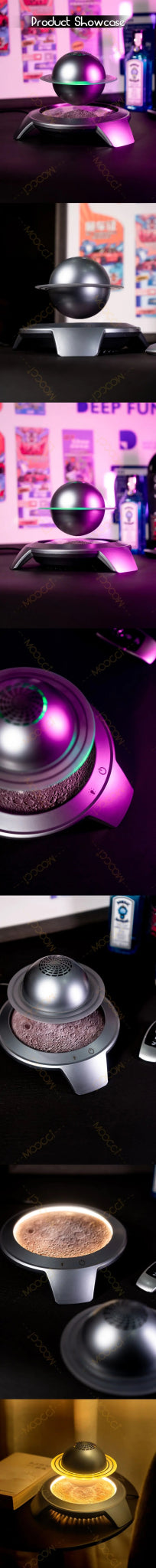 Soundbar Deep Bass Surround Sound Speaker Wireless Mini Music Player Magnetic Floating BT Speaker for Home Desktop Office - RELUX.STORE