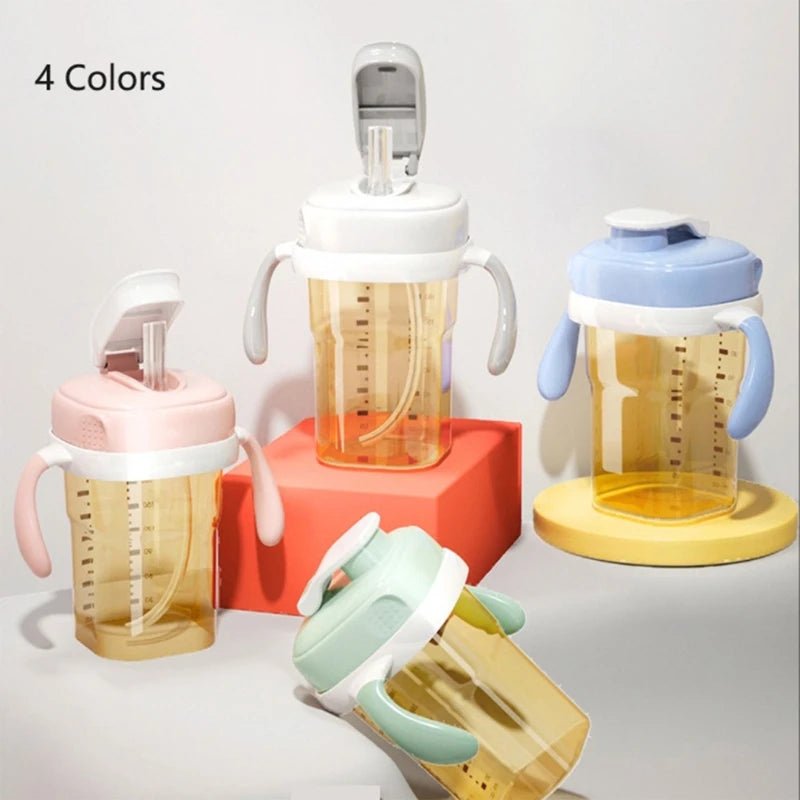 Square Shape Handle Feeding Bottle Lightweight for Hegen Handle Easy Grasp for Baby 6M+ Bottle Cover Replacement Dropshipping - RELUX.STORESquare Shape Handle Feeding Bottle Lightweight for Hegen Handle Easy Grasp for Baby 6M+ Bottle Cover Replacement Dropshipping