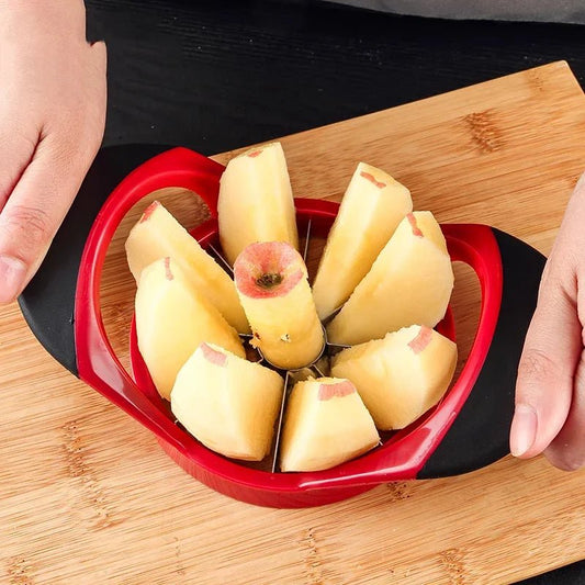 Stainless Steel Apple Slicer & Corer, Super Sharp Apple Cutter Peeler, Multifunctional Kitchen Tool for Fruit Cutting - RELUX.STORE