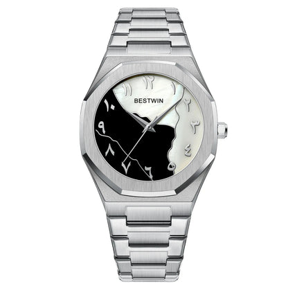 Stainless Steel Band Men Wrist Watches For Male Clock Top Brand Luxury Fashion Black Men Watches Quartz Wristwatches - RELUX.STORE