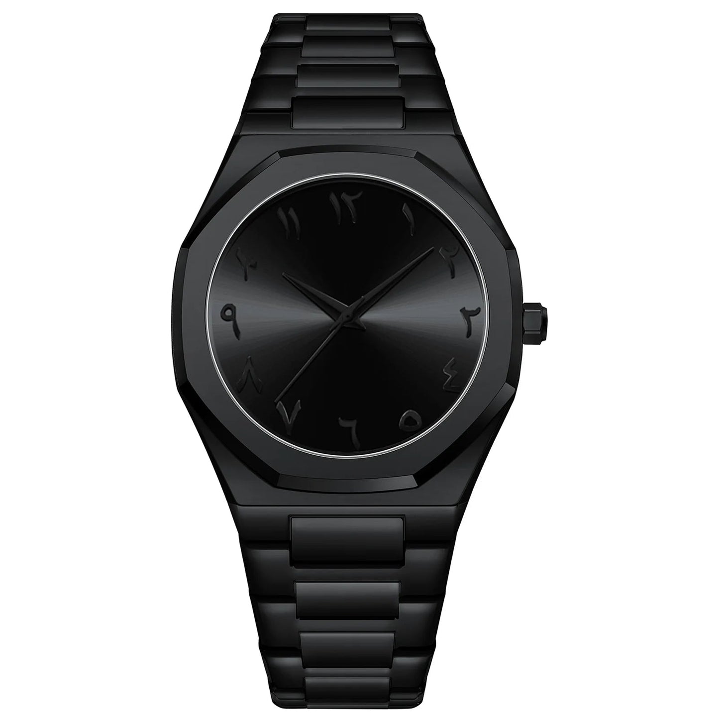 Stainless Steel Band Men Wrist Watches For Male Clock Top Brand Luxury Fashion Black Men Watches Quartz Wristwatches - RELUX.STORE