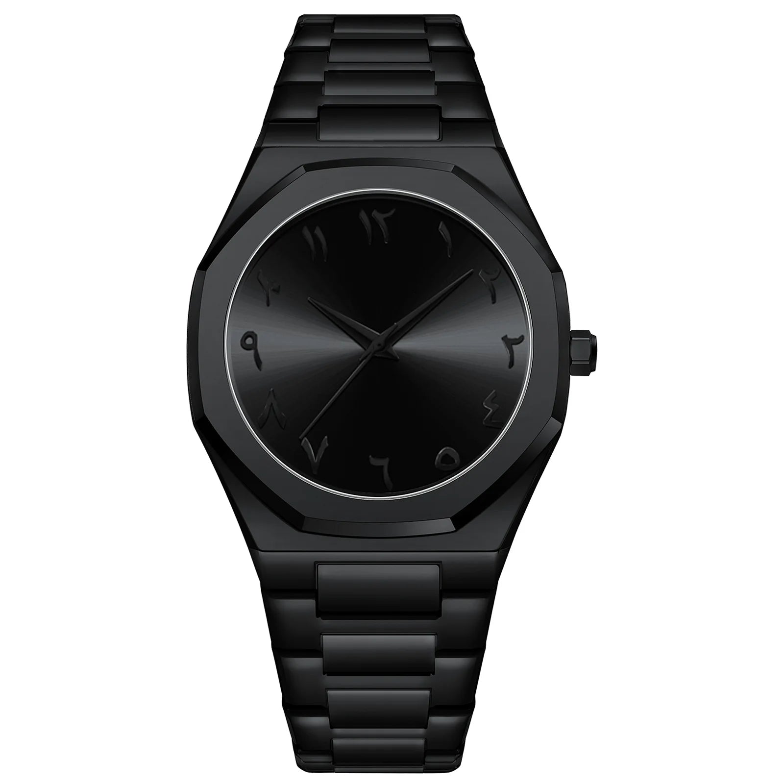 Stainless Steel Band Men Wrist Watches For Male Clock Top Brand Luxury Fashion Black Men Watches Quartz Wristwatches - RELUX.STORE