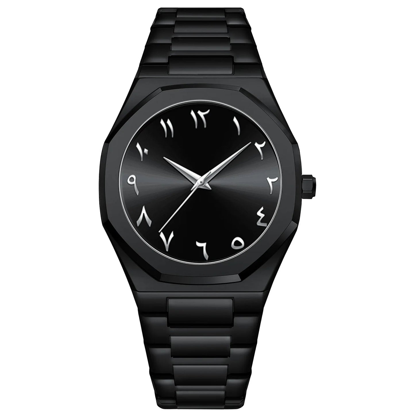 Stainless Steel Band Men Wrist Watches For Male Clock Top Brand Luxury Fashion Black Men Watches Quartz Wristwatches - RELUX.STORE