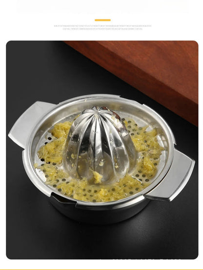 Stainless steel juicer, household manual juicer, lemon orange lemon squeezer, press type juicer, fruit juice homemade tool - RELUX.STORE