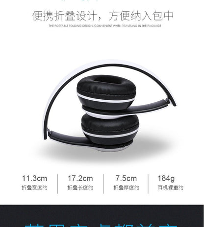 Stereo P47 Bluetooth 5.0 Headset – Foldable Wireless Sports & Gaming Earphones for iPhone & Xiaomi - RELUX.STORE