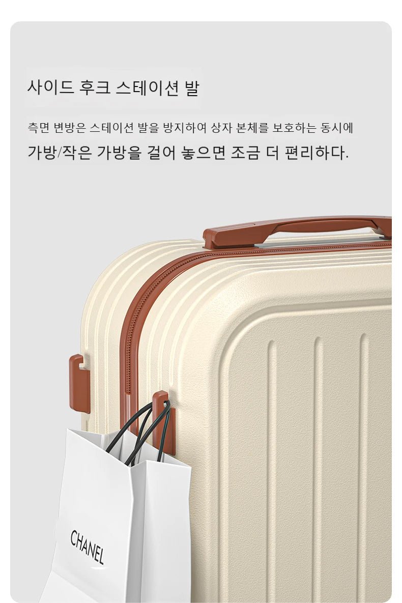Suitcase 20 22 24 26 28 Inches Large Capacity Trolley Suitcase With Cup Holder Roller Suitcase Travel Business Suitcase - RELUX.STORESuitcase 20 22 24 26 28 Inches Large Capacity Trolley Suitcase With Cup Holder Roller Suitcase Travel Business Suitcase
