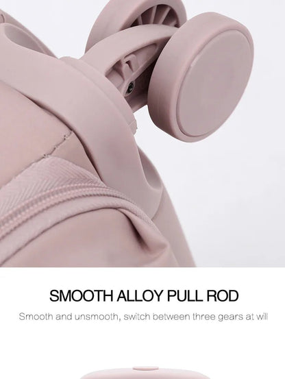 SUSHIMU High - quality Suitcase Oxford Cloth Trolley Case Shoulder Bag Multifunctional Boarding Box Rolling Luggage - RELUX.STORESUSHIMU High - quality Suitcase Oxford Cloth Trolley Case Shoulder Bag Multifunctional Boarding Box Rolling Luggage