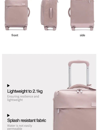 SUSHIMU High - quality Suitcase Oxford Cloth Trolley Case Shoulder Bag Multifunctional Boarding Box Rolling Luggage - RELUX.STORESUSHIMU High - quality Suitcase Oxford Cloth Trolley Case Shoulder Bag Multifunctional Boarding Box Rolling Luggage