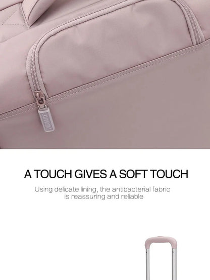 SUSHIMU High - quality Suitcase Oxford Cloth Trolley Case Shoulder Bag Multifunctional Boarding Box Rolling Luggage - RELUX.STORESUSHIMU High - quality Suitcase Oxford Cloth Trolley Case Shoulder Bag Multifunctional Boarding Box Rolling Luggage