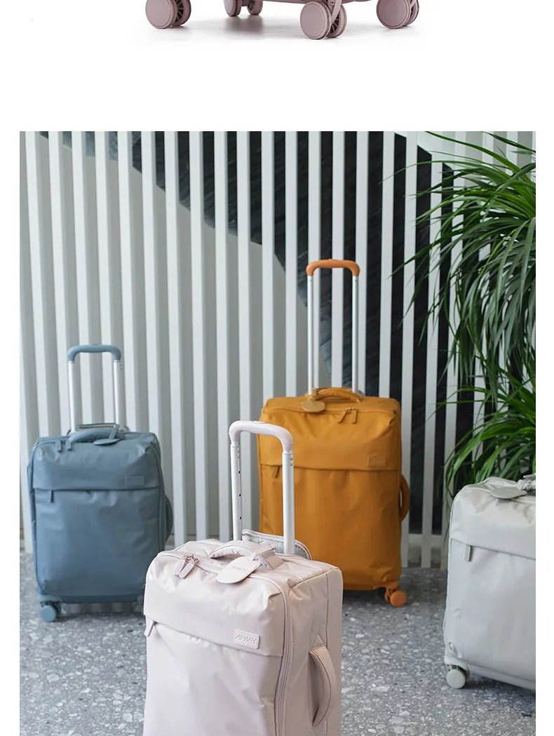 SUSHIMU High - quality Suitcase Oxford Cloth Trolley Case Shoulder Bag Multifunctional Boarding Box Rolling Luggage - RELUX.STORESUSHIMU High - quality Suitcase Oxford Cloth Trolley Case Shoulder Bag Multifunctional Boarding Box Rolling Luggage