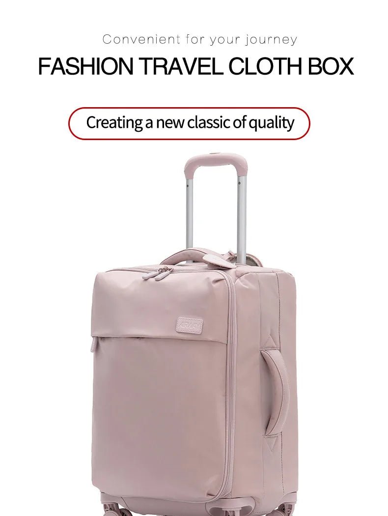 SUSHIMU High - quality Suitcase Oxford Cloth Trolley Case Shoulder Bag Multifunctional Boarding Box Rolling Luggage - RELUX.STORESUSHIMU High - quality Suitcase Oxford Cloth Trolley Case Shoulder Bag Multifunctional Boarding Box Rolling Luggage