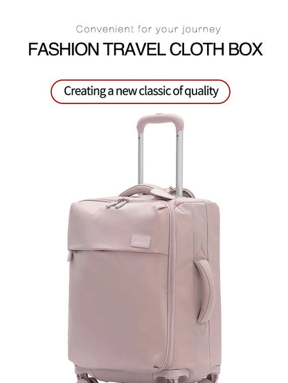SUSHIMU High - quality Suitcase Oxford Cloth Trolley Case Shoulder Bag Multifunctional Boarding Box Rolling Luggage - RELUX.STORESUSHIMU High - quality Suitcase Oxford Cloth Trolley Case Shoulder Bag Multifunctional Boarding Box Rolling Luggage