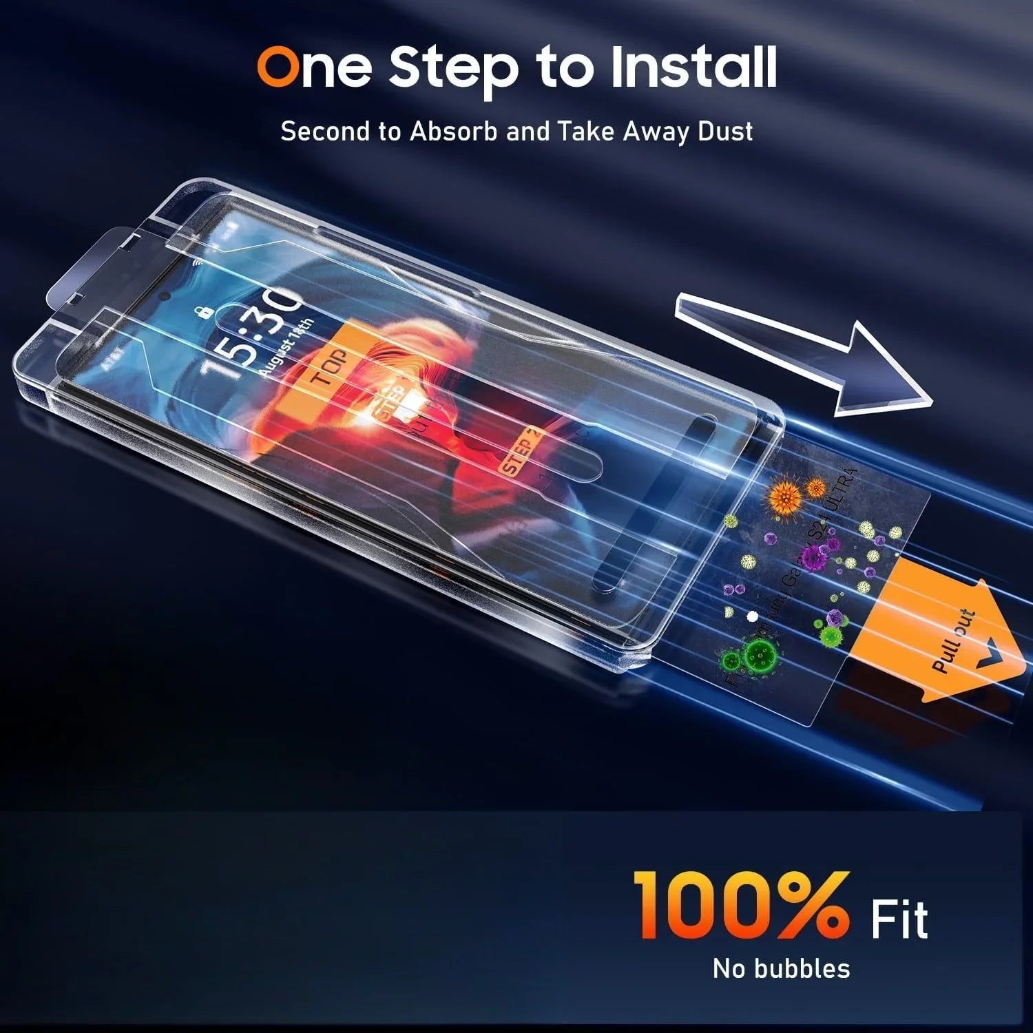 📱 Tempered Glass Screen Protector for Samsung Galaxy – 2 - 5PCS Full Coverage - RELUX.STORE