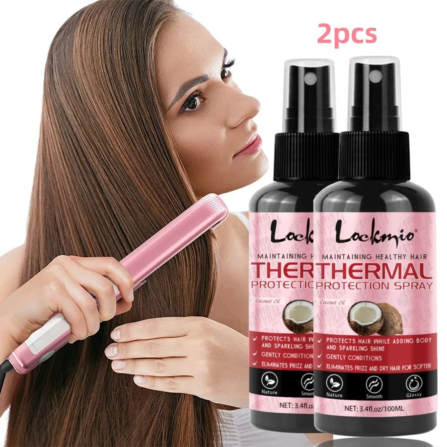 Thermal Protection Spray for Hair Heat Protector Serum Protect Hair From UV Damaged Moisturizing Hair - care Conditioner for Women - RELUX.STORE