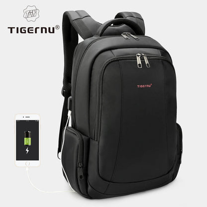 Tigernu Men’s Laptop Backpack – 14/15.6/17.3” Anti - Theft School, Travel & Daily Bag | Male Knapsack - RELUX.STORE