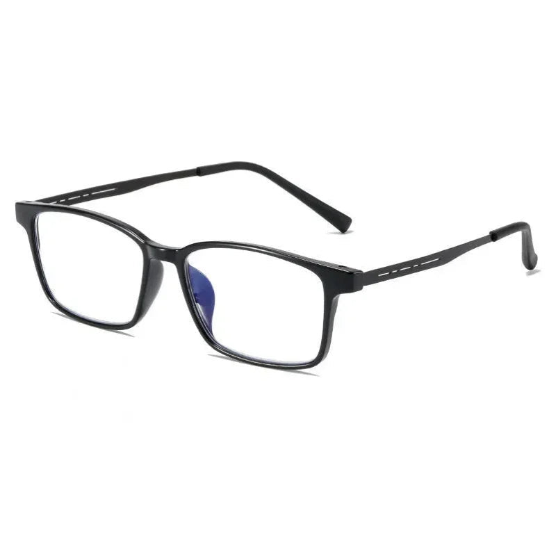 "Titanium Frame Reading Glasses – Anti - Blue Light Presbyopia Eyewear for Men & Women, Diopter +1.0 to +4.0" - RELUX.STORE
