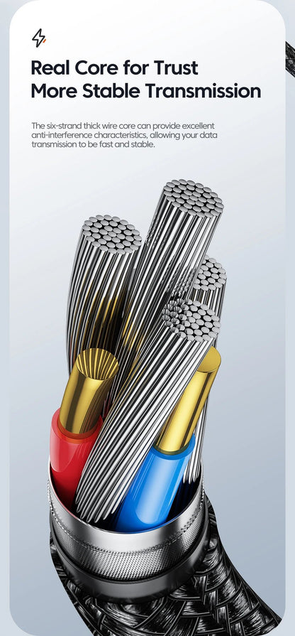 "Toocki 100W USB - C to USB - C Cable – PD 3.0 Fast Charging Cord for MacBook, Samsung, Xiaomi, USB Type - C Devices, 1M & 2M Options" - RELUX.STORE