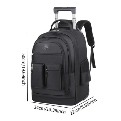 Travel Backpack with Wheels Lightweight Trolley Business Cabin Bag Rolling Laptop Briefcase for Women Men Business Travel Adults - RELUX.STORETravel Backpack with Wheels Lightweight Trolley Business Cabin Bag Rolling Laptop Briefcase for Women Men Business Travel Adults