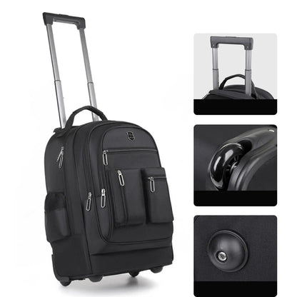 Travel Backpack with Wheels Lightweight Trolley Business Cabin Bag Rolling Laptop Briefcase for Women Men Business Travel Adults - RELUX.STORETravel Backpack with Wheels Lightweight Trolley Business Cabin Bag Rolling Laptop Briefcase for Women Men Business Travel Adults