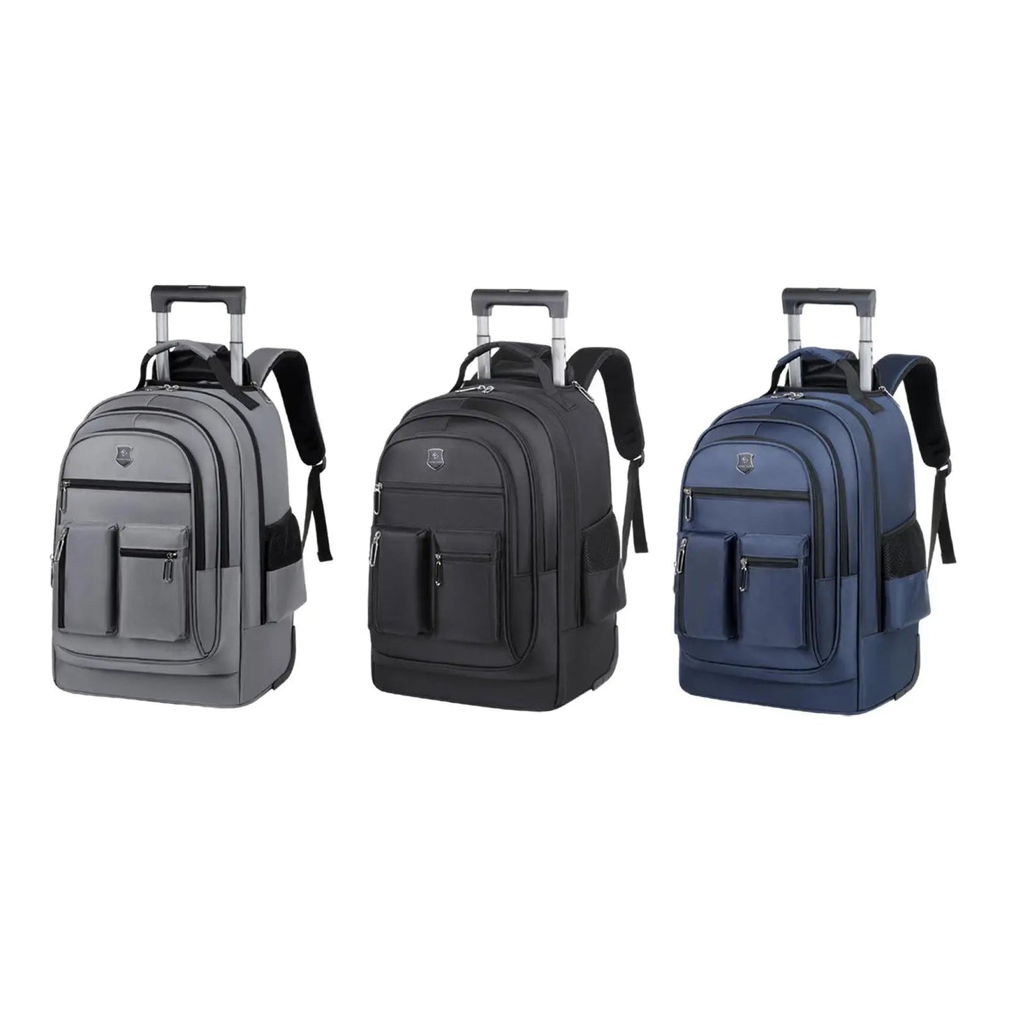 Travel Backpack with Wheels Lightweight Trolley Business Cabin Bag Rolling Laptop Briefcase for Women Men Business Travel Adults - RELUX.STORETravel Backpack with Wheels Lightweight Trolley Business Cabin Bag Rolling Laptop Briefcase for Women Men Business Travel Adults