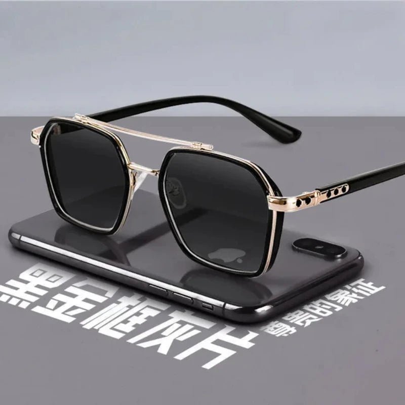 “Trendy Men’s Sunglasses – Day & Night Driver Sun Glasses | Vintage Fashion Eyewear Shades with UV400 Protection” - RELUX.STORE