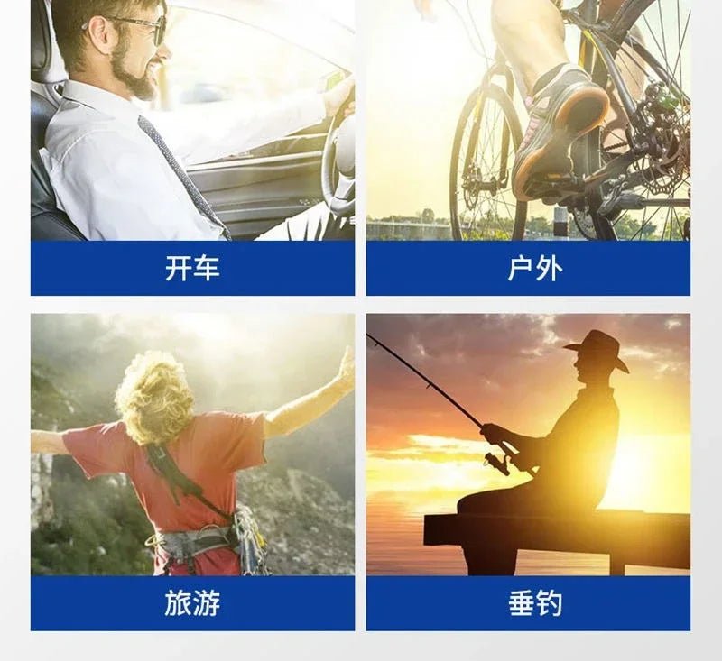 “Trendy Men’s Sunglasses – Day & Night Driver Sun Glasses | Vintage Fashion Eyewear Shades with UV400 Protection” - RELUX.STORE