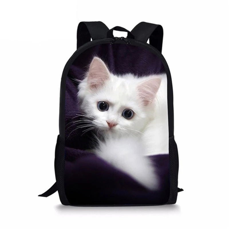Trendy Popular Cat Notebook Backpacks pupil School Bags 3D Print Oxford Waterproof Boys/Girls Laptop Backpacks - RELUX.STORETrendy Popular Cat Notebook Backpacks pupil School Bags 3D Print Oxford Waterproof Boys/Girls Laptop Backpacks