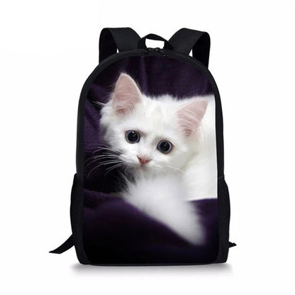 Trendy Popular Cat Notebook Backpacks pupil School Bags 3D Print Oxford Waterproof Boys/Girls Laptop Backpacks - RELUX.STORETrendy Popular Cat Notebook Backpacks pupil School Bags 3D Print Oxford Waterproof Boys/Girls Laptop Backpacks