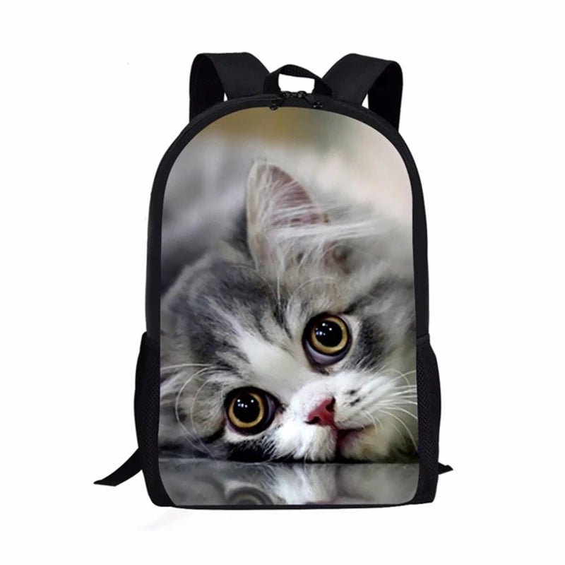 Trendy Popular Cat Notebook Backpacks pupil School Bags 3D Print Oxford Waterproof Boys/Girls Laptop Backpacks - RELUX.STORETrendy Popular Cat Notebook Backpacks pupil School Bags 3D Print Oxford Waterproof Boys/Girls Laptop Backpacks