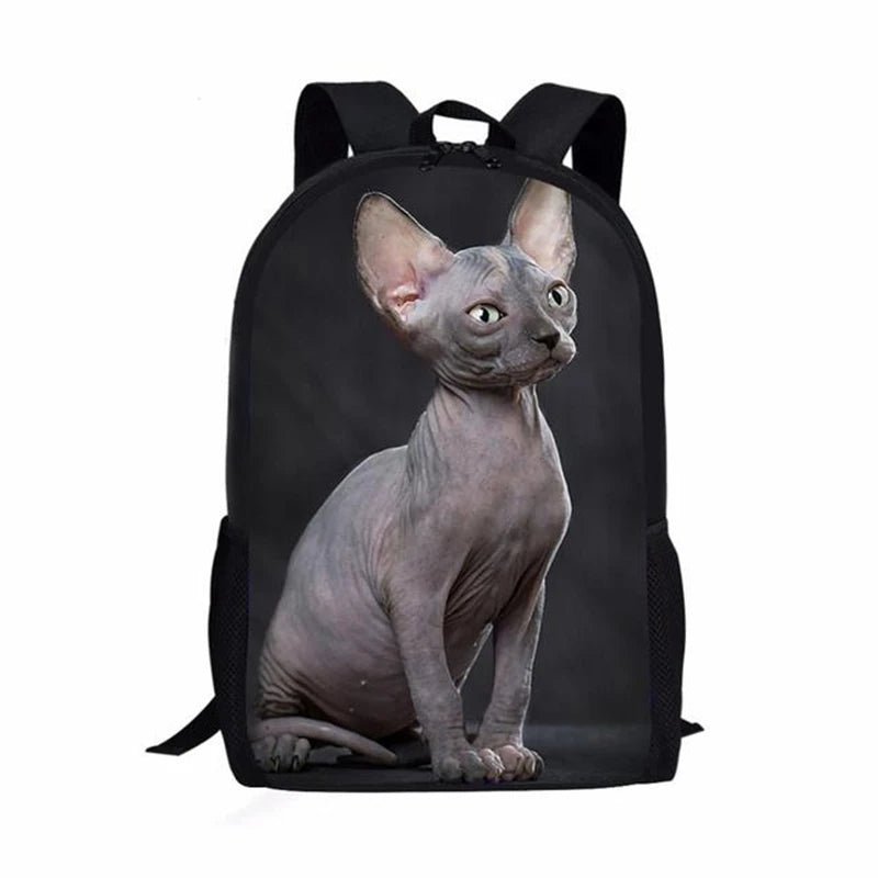 Trendy Popular Cat Notebook Backpacks pupil School Bags 3D Print Oxford Waterproof Boys/Girls Laptop Backpacks - RELUX.STORETrendy Popular Cat Notebook Backpacks pupil School Bags 3D Print Oxford Waterproof Boys/Girls Laptop Backpacks
