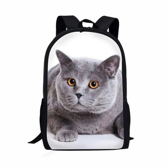 Trendy Popular Cat Notebook Backpacks pupil School Bags 3D Print Oxford Waterproof Boys/Girls Laptop Backpacks - RELUX.STORETrendy Popular Cat Notebook Backpacks pupil School Bags 3D Print Oxford Waterproof Boys/Girls Laptop Backpacks