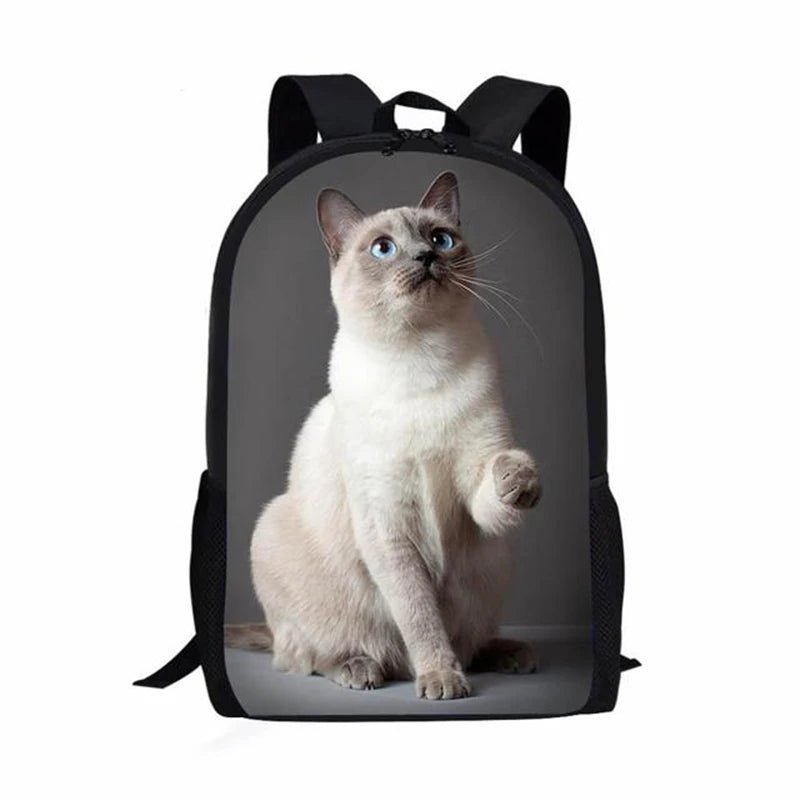 Trendy Popular Cat Notebook Backpacks pupil School Bags 3D Print Oxford Waterproof Boys/Girls Laptop Backpacks - RELUX.STORETrendy Popular Cat Notebook Backpacks pupil School Bags 3D Print Oxford Waterproof Boys/Girls Laptop Backpacks
