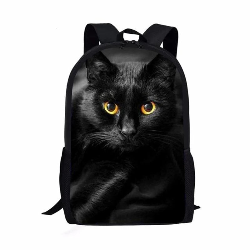 Trendy Popular Cat Notebook Backpacks pupil School Bags 3D Print Oxford Waterproof Boys/Girls Laptop Backpacks - RELUX.STORETrendy Popular Cat Notebook Backpacks pupil School Bags 3D Print Oxford Waterproof Boys/Girls Laptop Backpacks