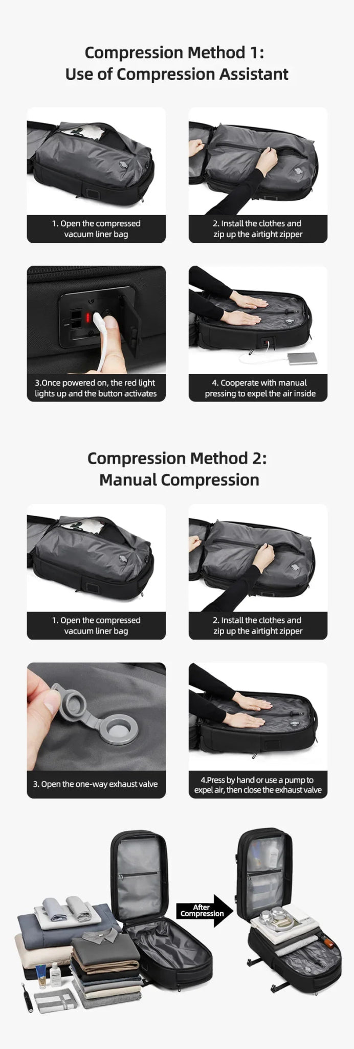 Trolley Backpack With wheels Large Capacity wheeled Backpack Vacuum Luggage Travel Suitcase Rolling luggage Business Laptop Bag - RELUX.STORETrolley Backpack With wheels Large Capacity wheeled Backpack Vacuum Luggage Travel Suitcase Rolling luggage Business Laptop Bag