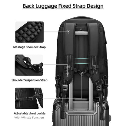 Trolley Backpack With wheels Large Capacity wheeled Backpack Vacuum Luggage Travel Suitcase Rolling luggage Business Laptop Bag - RELUX.STORETrolley Backpack With wheels Large Capacity wheeled Backpack Vacuum Luggage Travel Suitcase Rolling luggage Business Laptop Bag