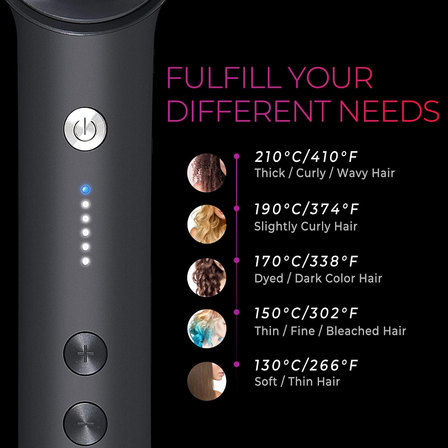 “TYMO Hair Straightening Comb – Fast Heat Ionic Hair Straightener Brush for Smooth, Frizz - Free & Salon - Quality Hair” - RELUX.STORE