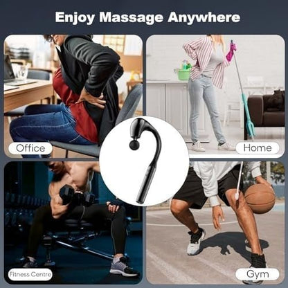 “U - Shaped Massage Gun – Deep Tissue Muscle Relaxation & Percussion Massager for Home & Gym Recovery” - RELUX.STORE