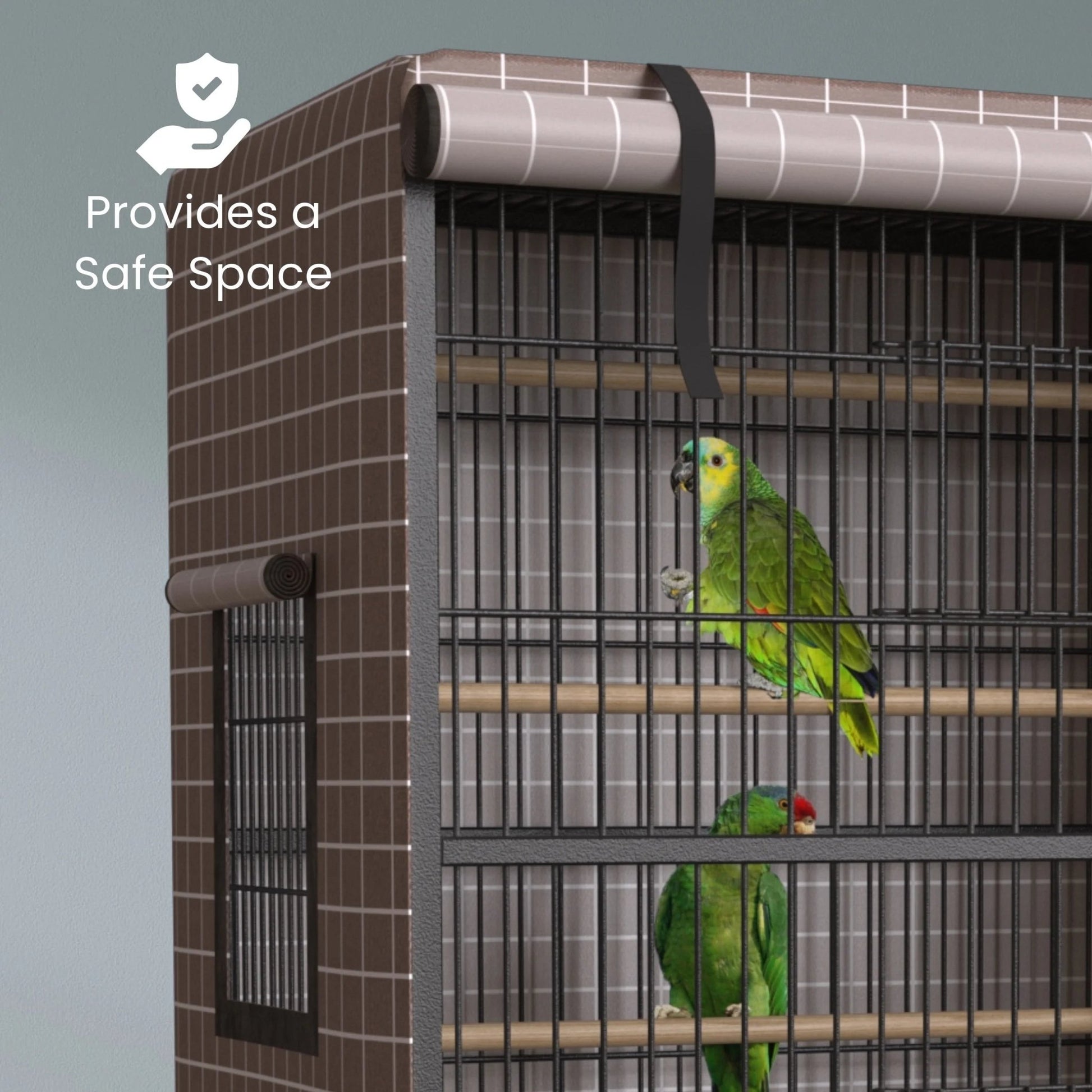 Universal Bird Cage Cover Good Night Blackout 51" X 38" X 23.5" Inch Small Animal Cages Cover - RELUX.STORE