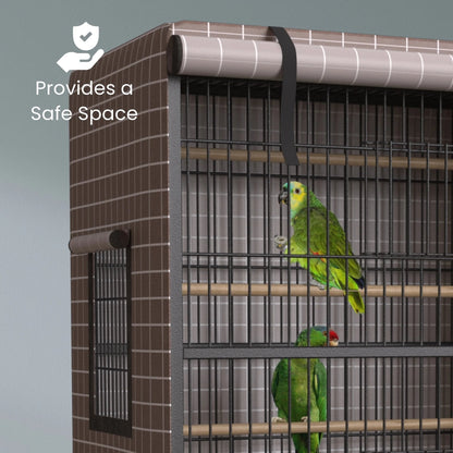 Universal Bird Cage Cover Good Night Blackout 51" X 38" X 23.5" Inch Small Animal Cages Cover - RELUX.STORE