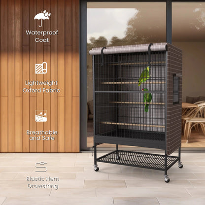 Universal Bird Cage Cover Good Night Blackout 51" X 38" X 23.5" Inch Small Animal Cages Cover - RELUX.STORE