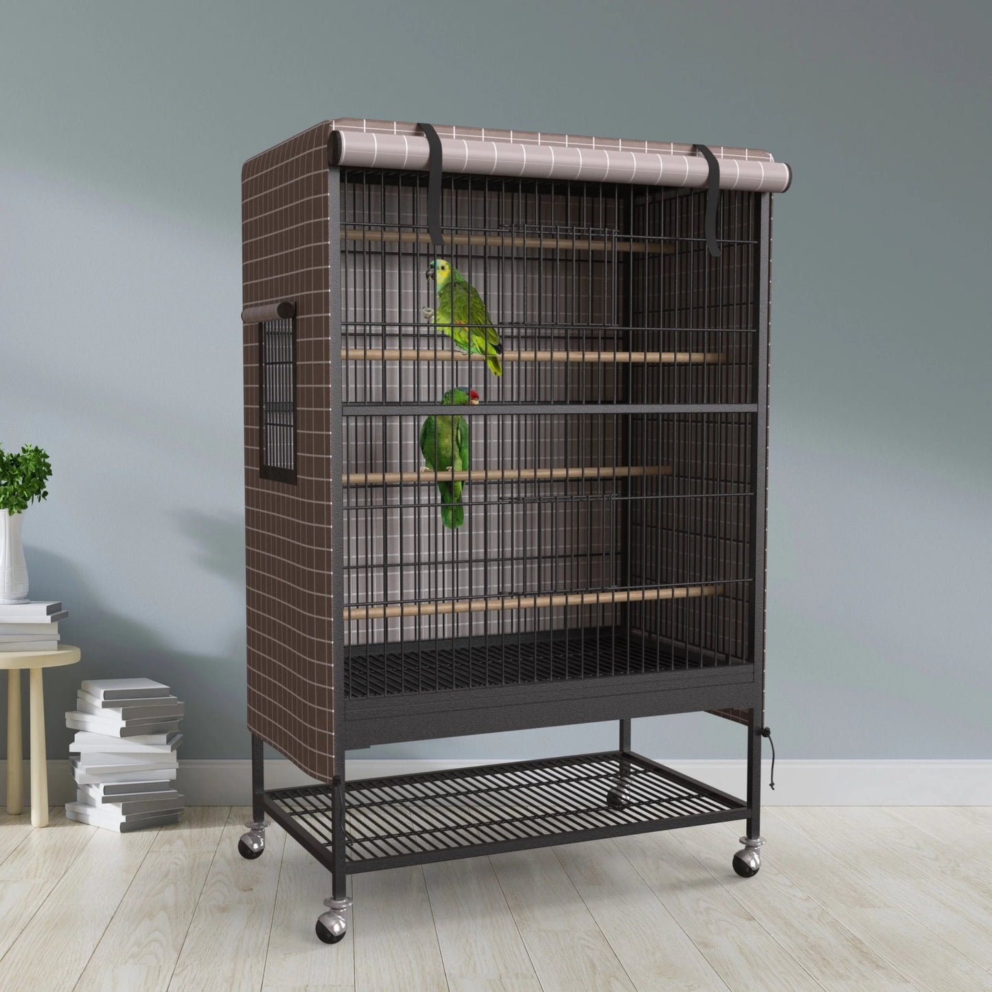 Universal Bird Cage Cover Good Night Blackout 51" X 38" X 23.5" Inch Small Animal Cages Cover - RELUX.STORE