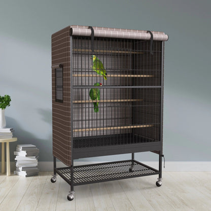 Universal Bird Cage Cover Good Night Blackout 51" X 38" X 23.5" Inch Small Animal Cages Cover - RELUX.STORE
