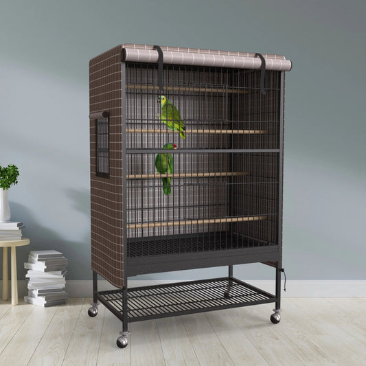 Universal Bird Cage Cover Good Night Blackout 51" X 38" X 23.5" Inch Small Animal Cages Cover - RELUX.STORE