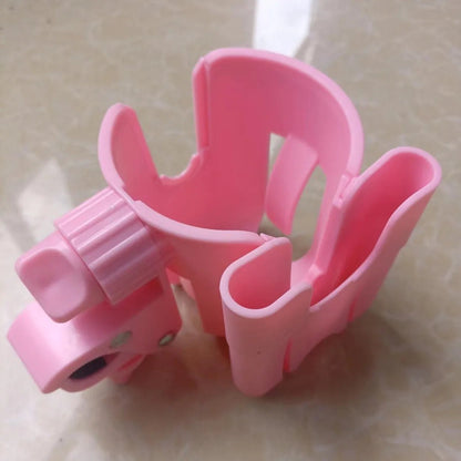 🍼🚼 Universal Pram Cup & Bottle Holder with Phone Mount – Anti - Slip Stroller Drink Holder for Baby Strollers, Bikes & Wheelchairs 📱✨ - RELUX.STORE