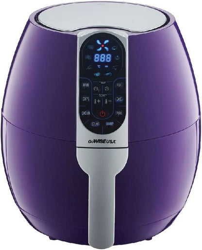 "USA 3.7 - Quart Programmable Air Fryer with 8 Preset Cooking Modes – GW22638 Black, Oil - Less Healthy Fryer for Easy, Crispy Meals" - RELUX.STORE