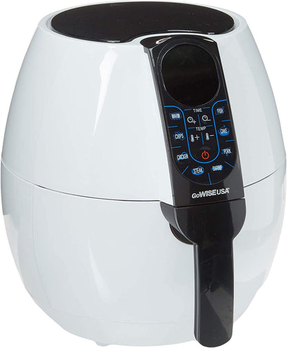 "USA 3.7 - Quart Programmable Air Fryer with 8 Preset Cooking Modes – GW22638 Black, Oil - Less Healthy Fryer for Easy, Crispy Meals" - RELUX.STORE