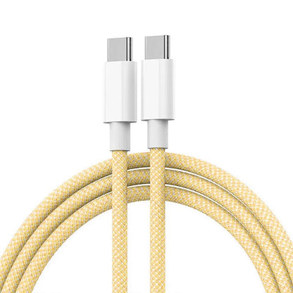 "USB C to Type C PD 60W Fast Charging Cable – Braided Data & Power Cable for iPhone 15, Android, Samsung, Huawei" - RELUX.STORE