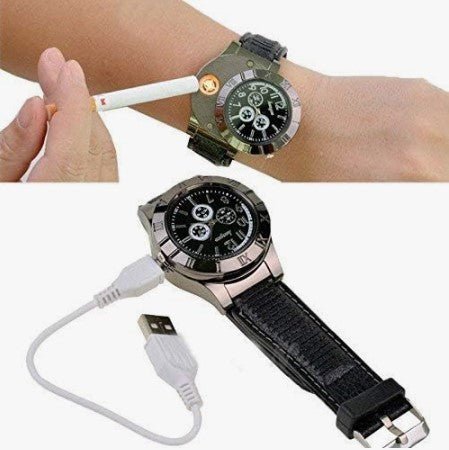 USB Lighter Watch Men's - RELUX.STORE
