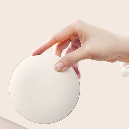 UV Mirror Sunscreen Testing Camera with Light 2X Magnification Travel Makeup 3.5in Pocket Size L - RELUX.STORE