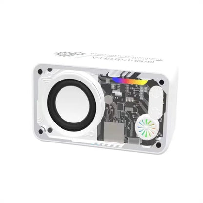 V1 Portable Wireless Speaker Blue Tooth Speaker with High Fidelity 3D Surround Sound LED Lights Small Subwoofer - for Outdoor Use - RELUX.STORE